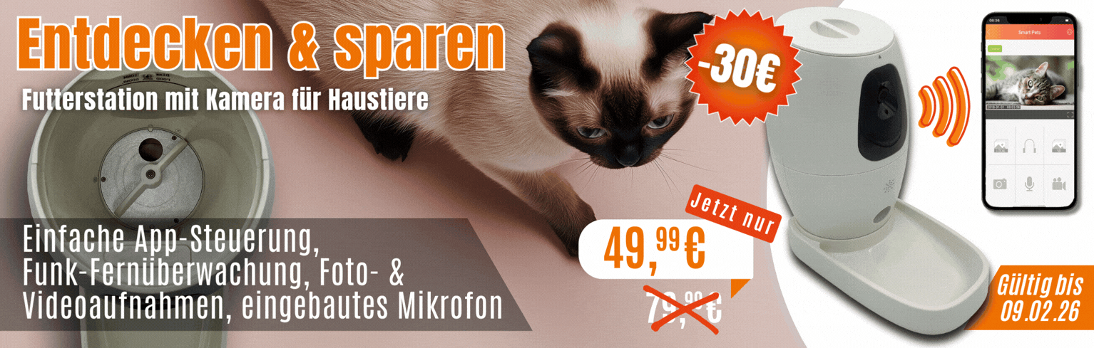 02/26 Angebot Smart Pet Feeder